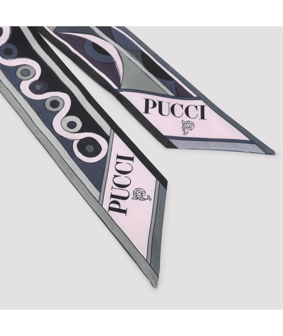 PUCCI Мульти шелковый шарф, фото 2