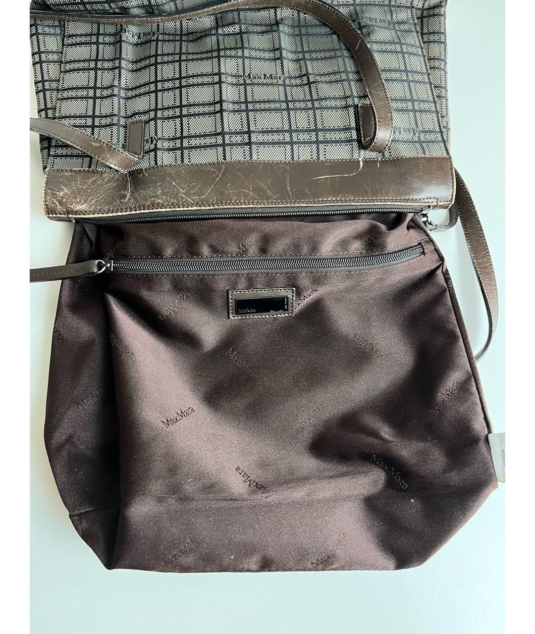 MAX MARA Коричневая сумка тоут, фото 7