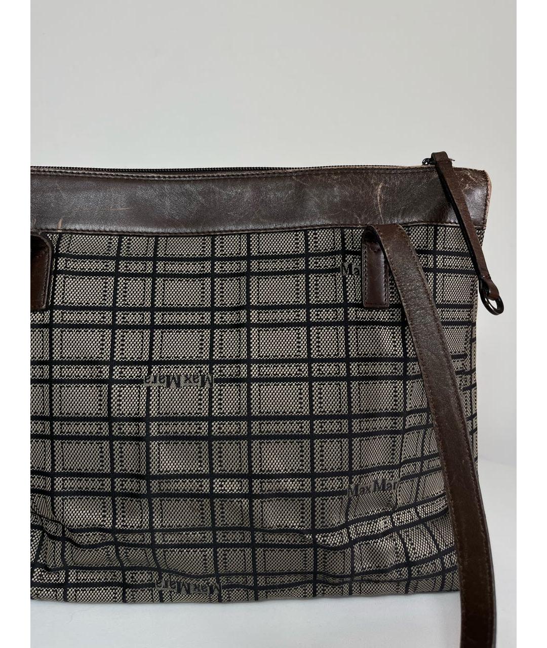 MAX MARA Коричневая сумка тоут, фото 3