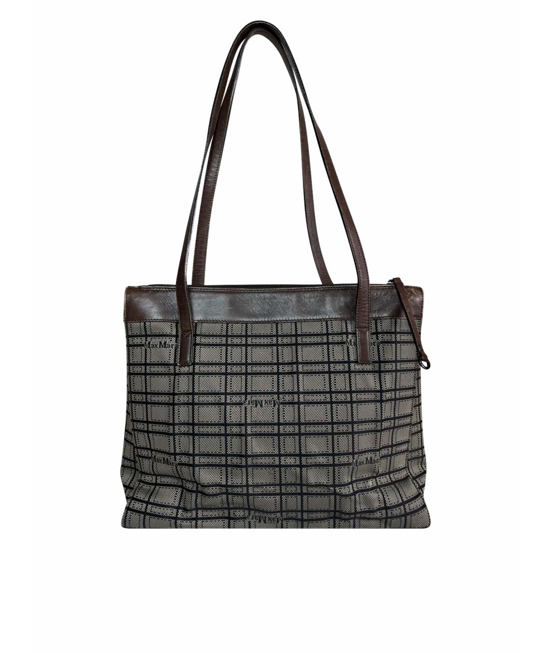 MAX MARA Коричневая сумка тоут, фото 1