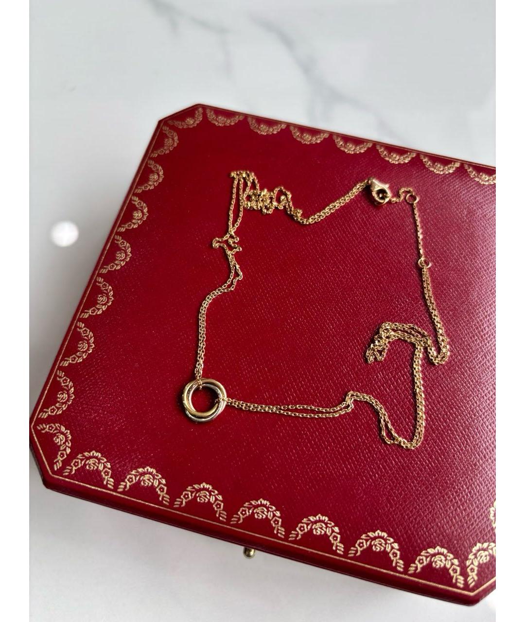 CARTIER Мульти колье из розового золота, фото 5