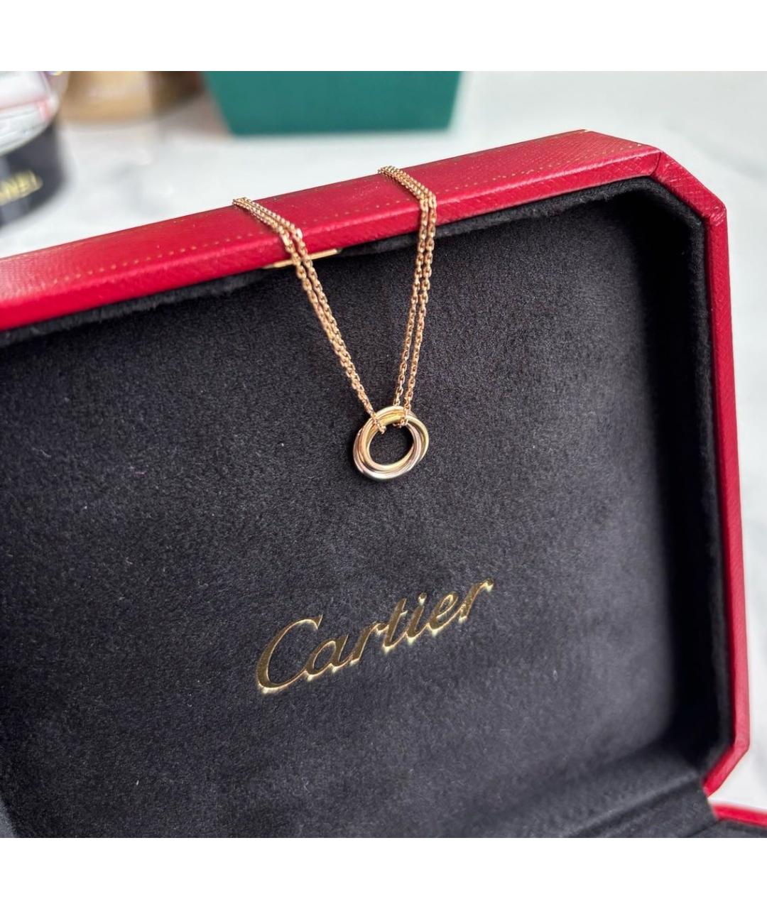 CARTIER Мульти колье из розового золота, фото 4