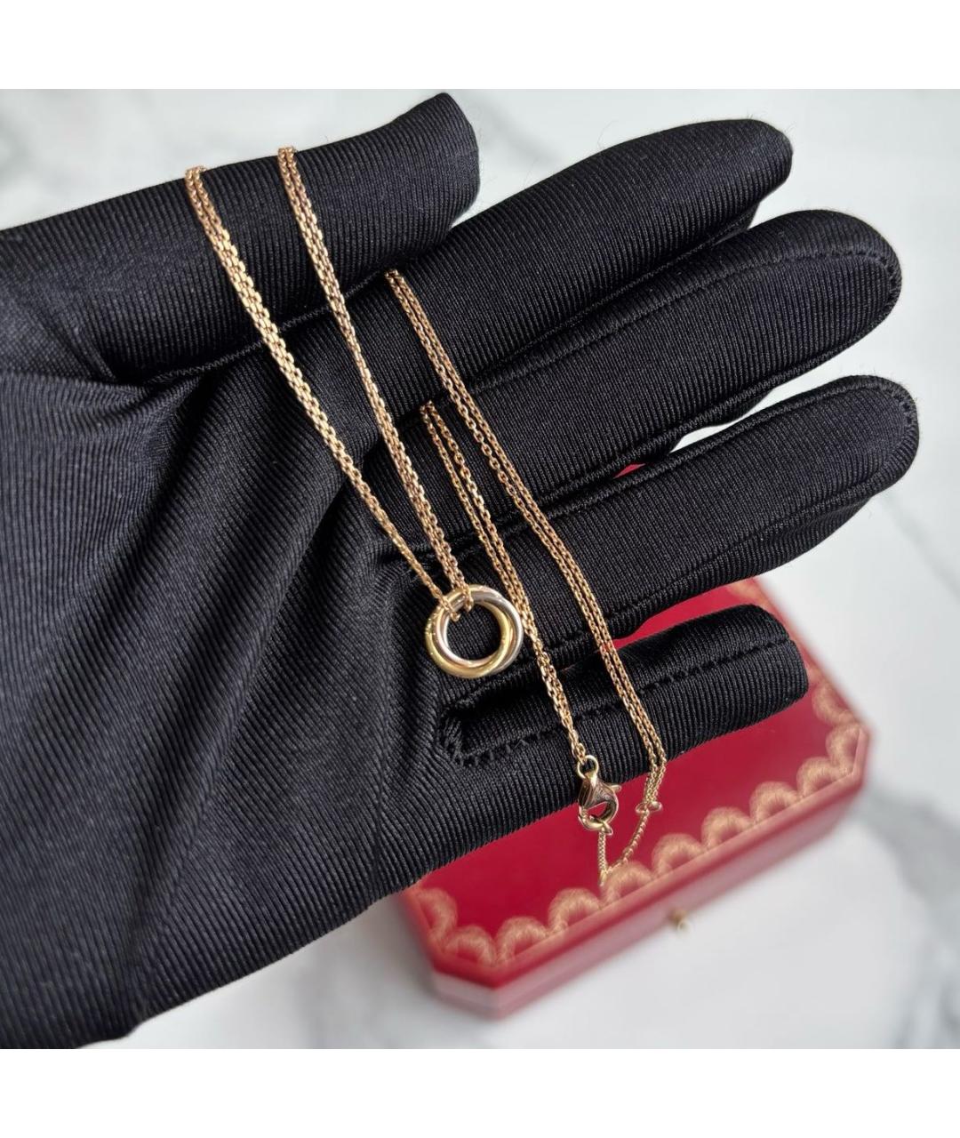 CARTIER Мульти колье из розового золота, фото 6