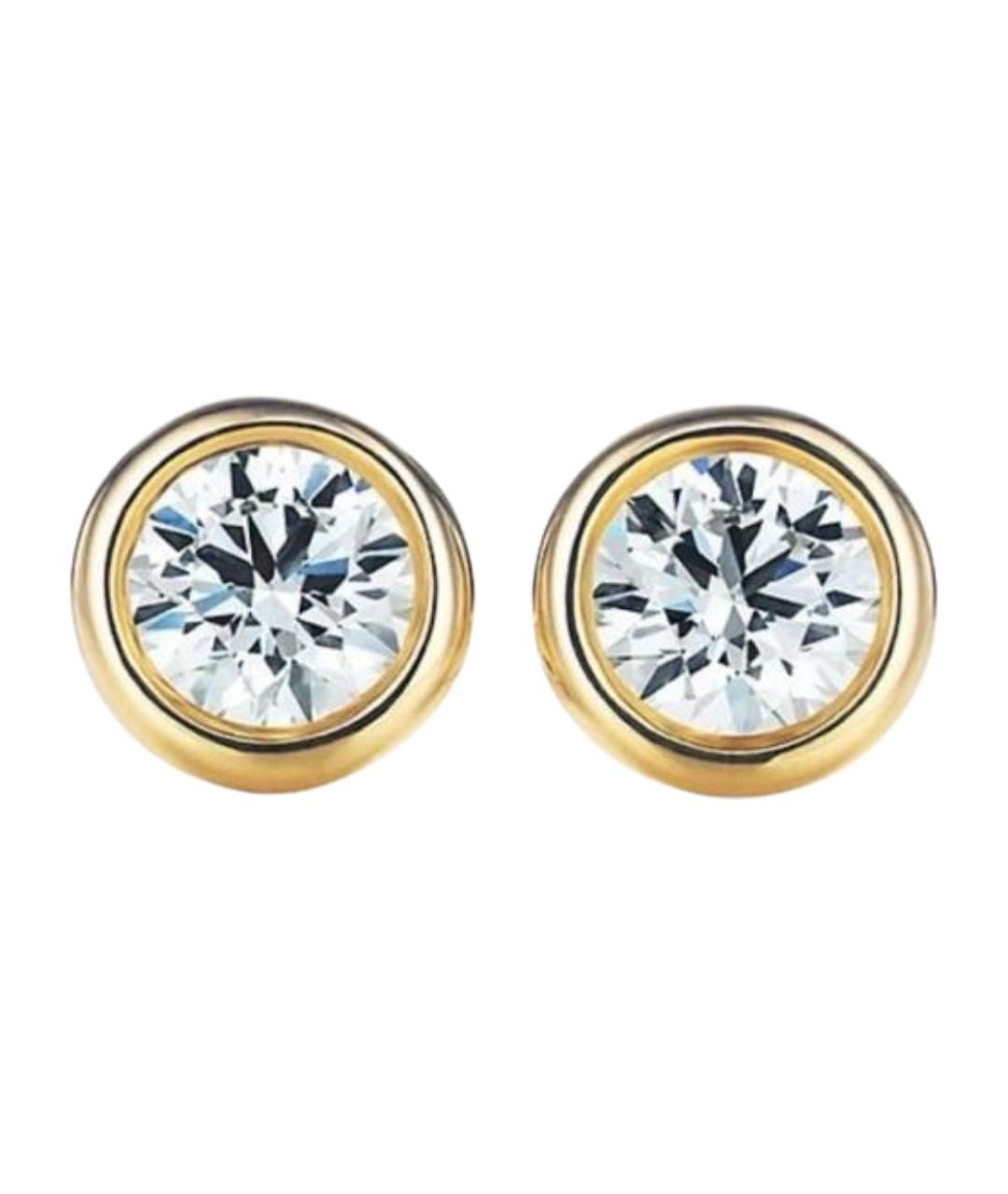 TIFFANY&CO Золотые серьги из желтого золота, фото 1