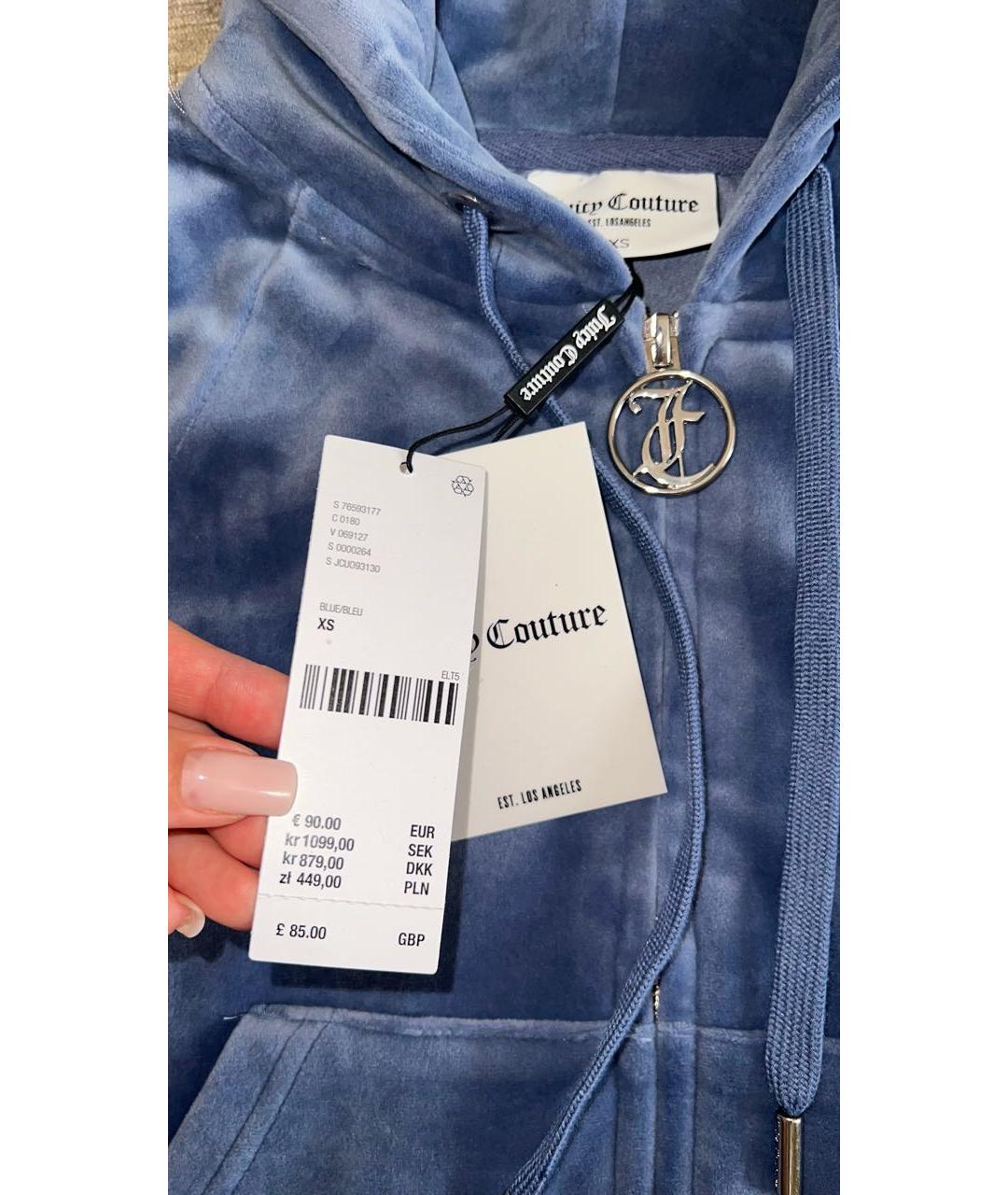 JUICY COUTURE Синий полиэстеровый спортивные костюмы, фото 4