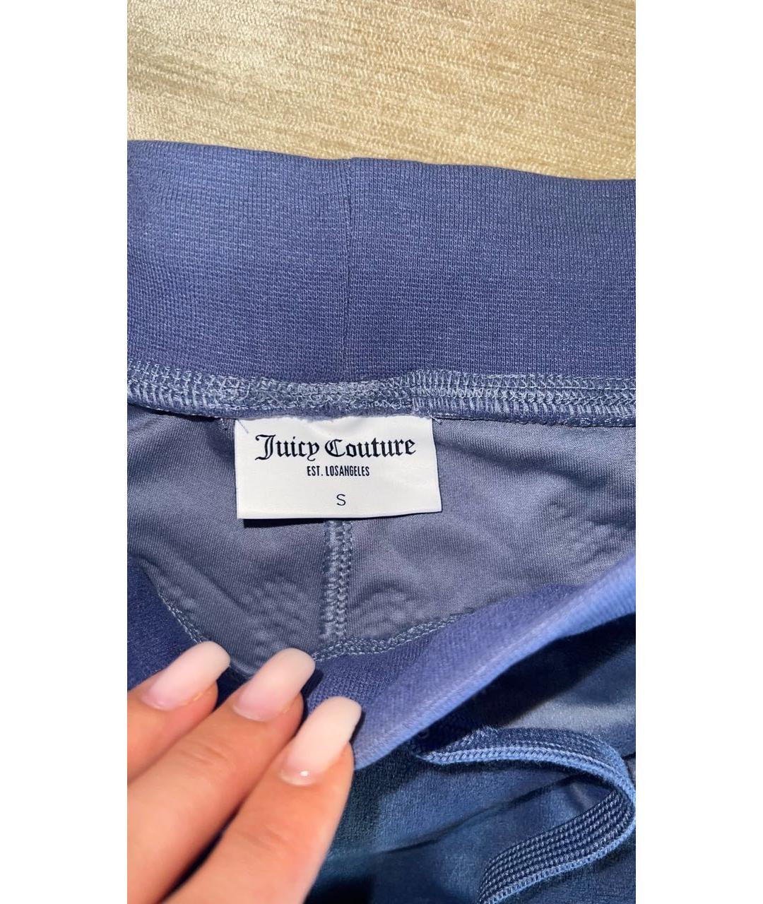 JUICY COUTURE Синий полиэстеровый спортивные костюмы, фото 8