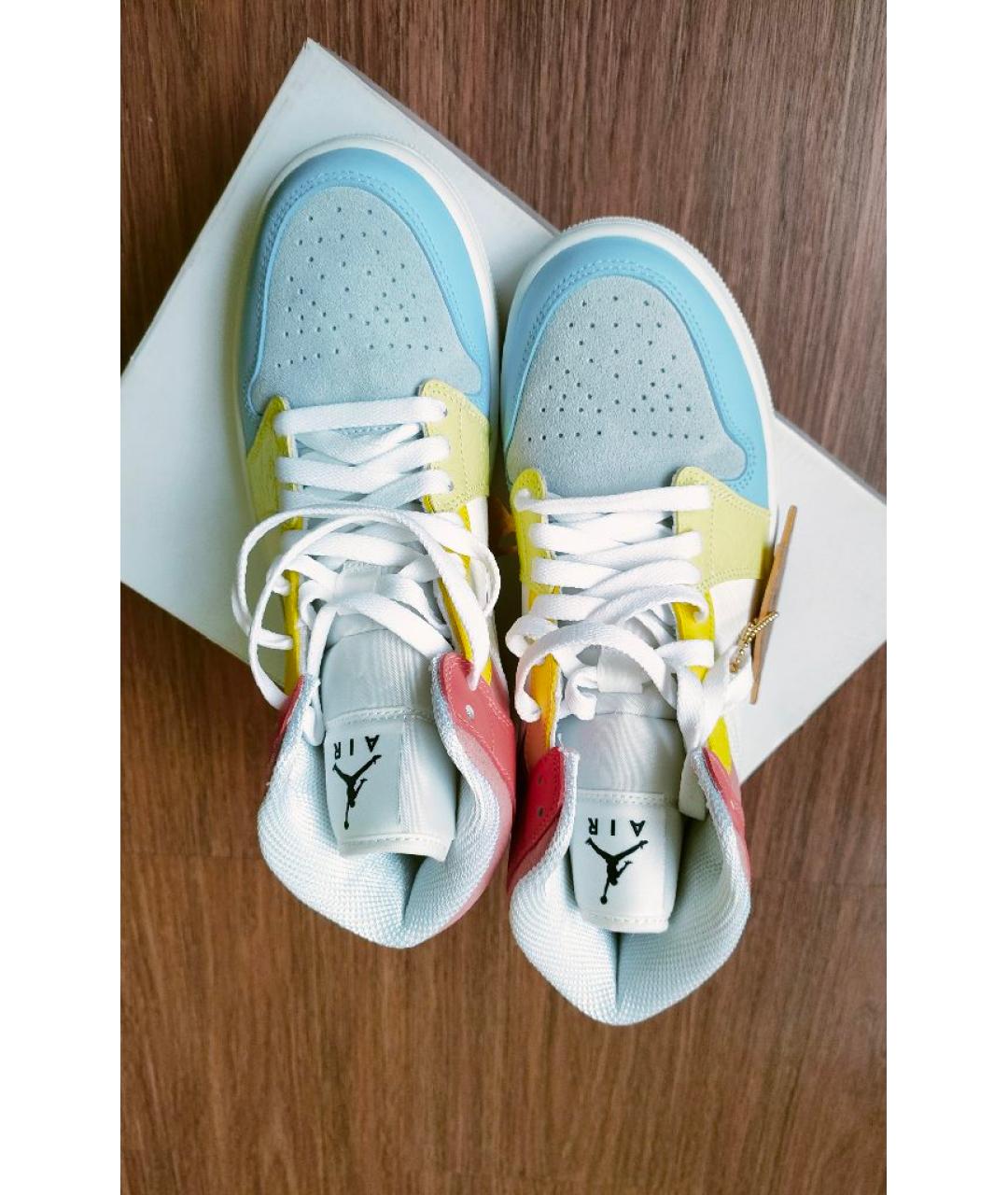 JORDAN Мульти кожаные кроссовки, фото 3