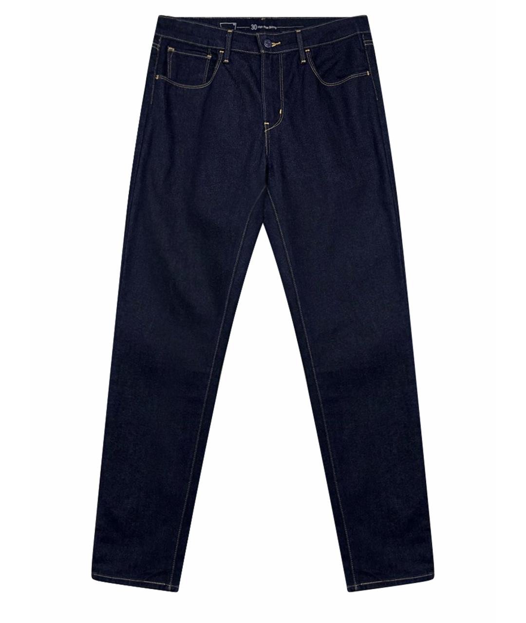 LEVI'S Темно-синие хлопко-эластановые джинсы слим, фото 1