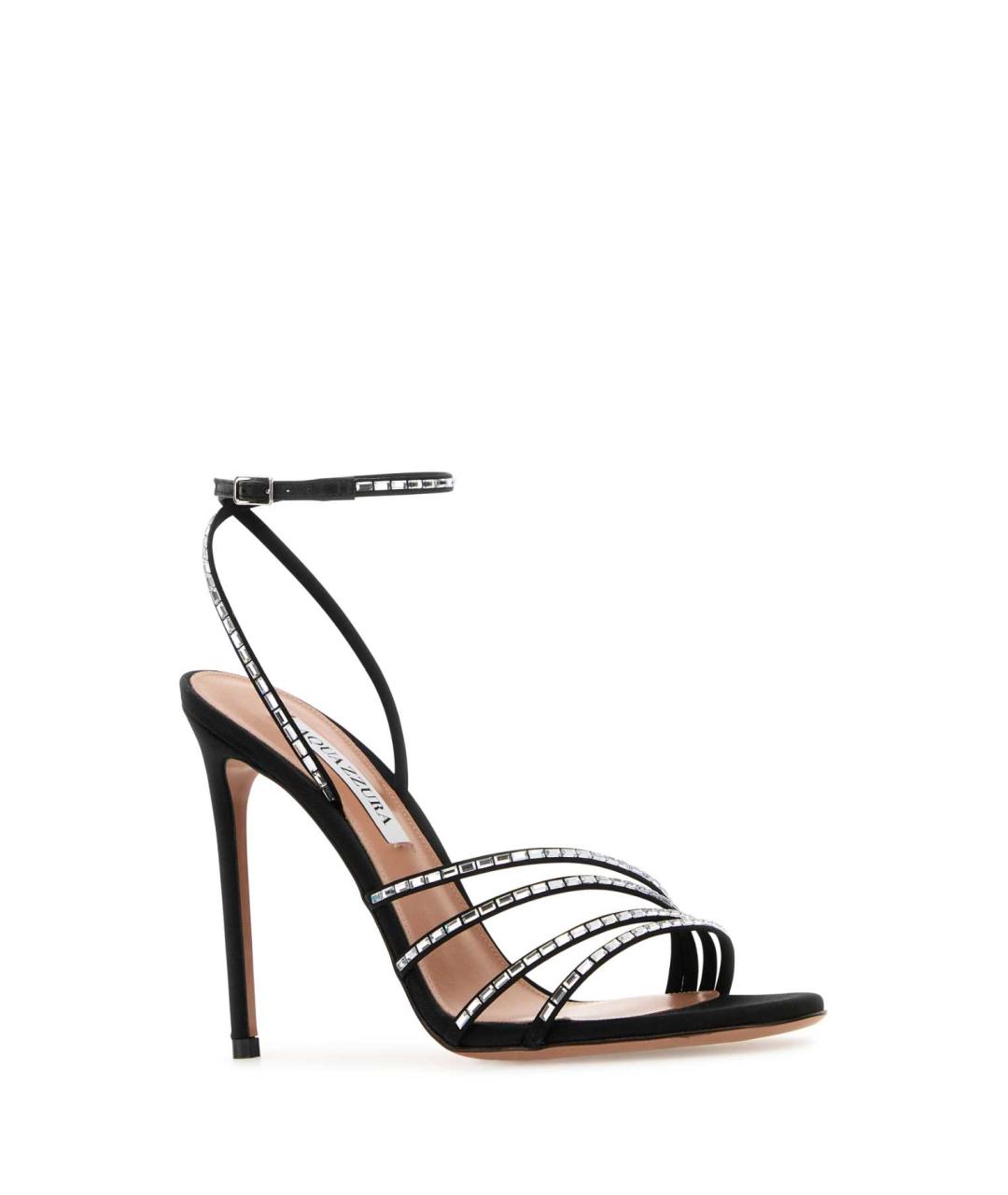 AQUAZZURA Черные босоножки, фото 2