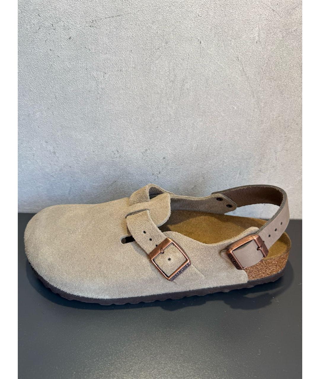 BIRKENSTOCK Замшевые сандалии, фото 8