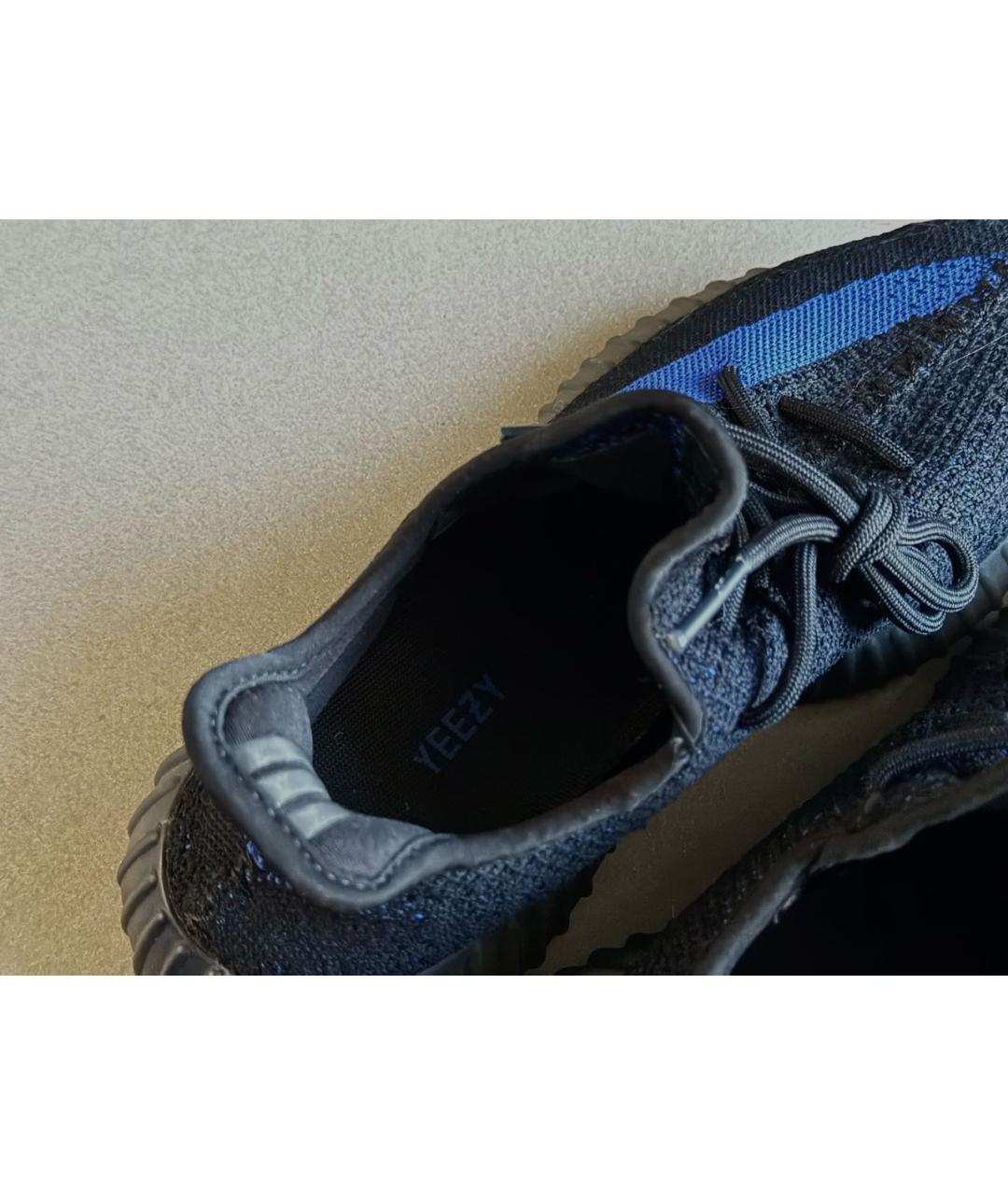 ADIDAS YEEZY Черные текстильные кроссовки, фото 7