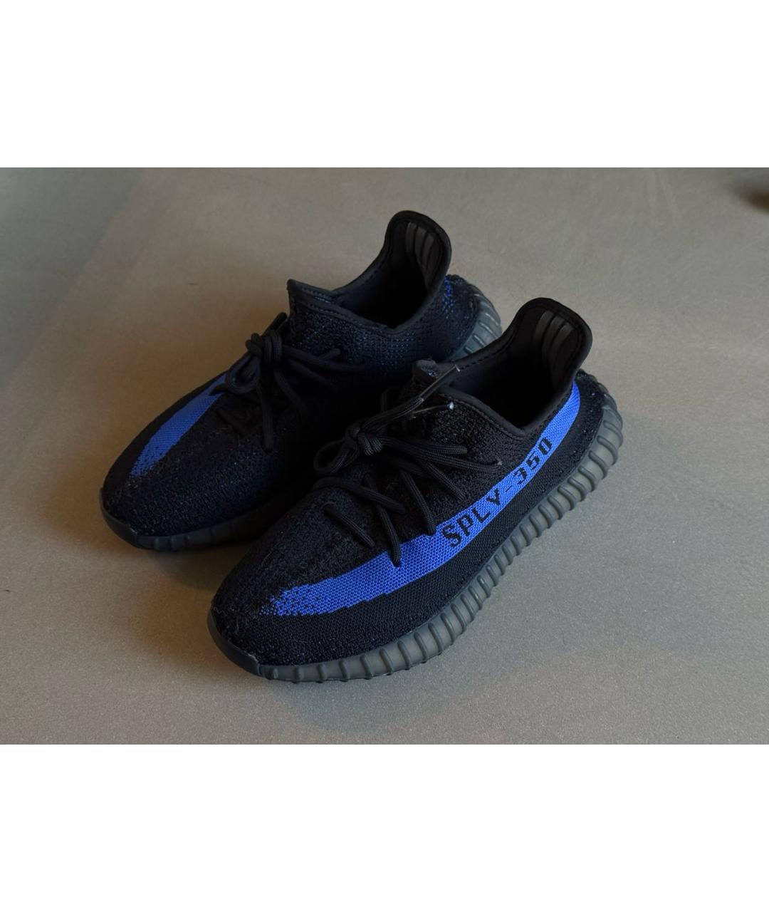 ADIDAS YEEZY Черные текстильные кроссовки, фото 3