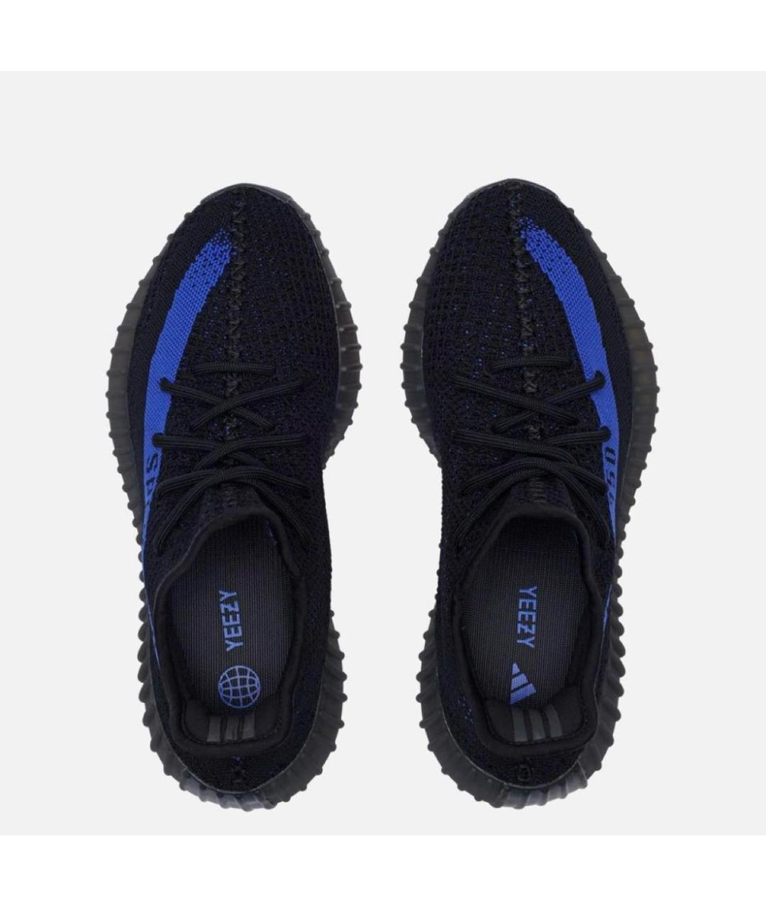 ADIDAS YEEZY Черные текстильные кроссовки, фото 2