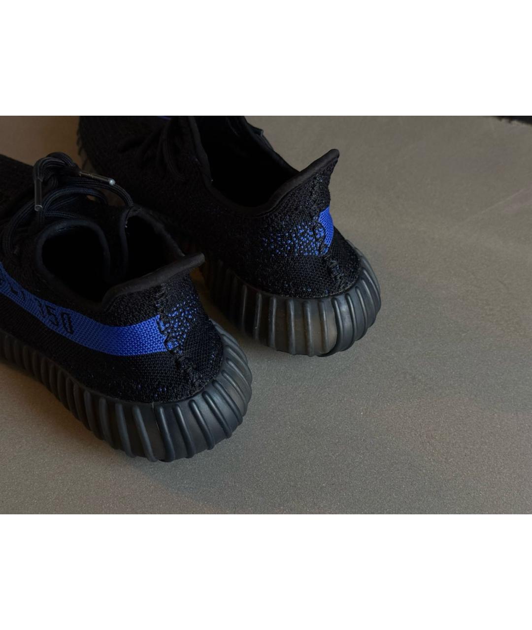 ADIDAS YEEZY Черные текстильные кроссовки, фото 4