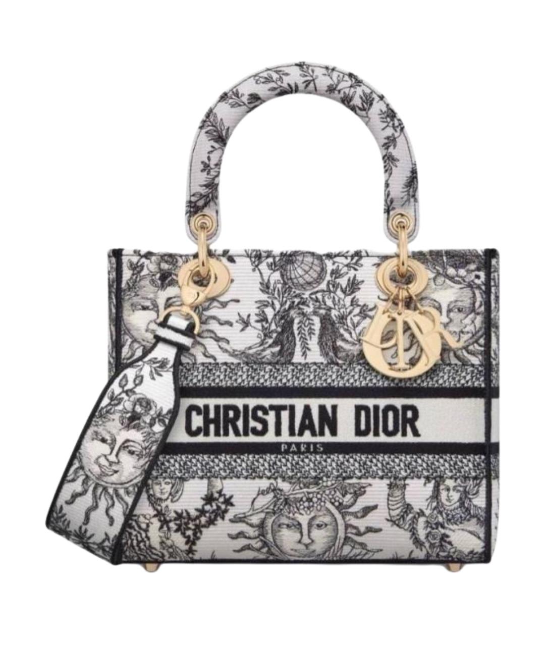 CHRISTIAN DIOR Твидовая сумка с короткими ручками, фото 7