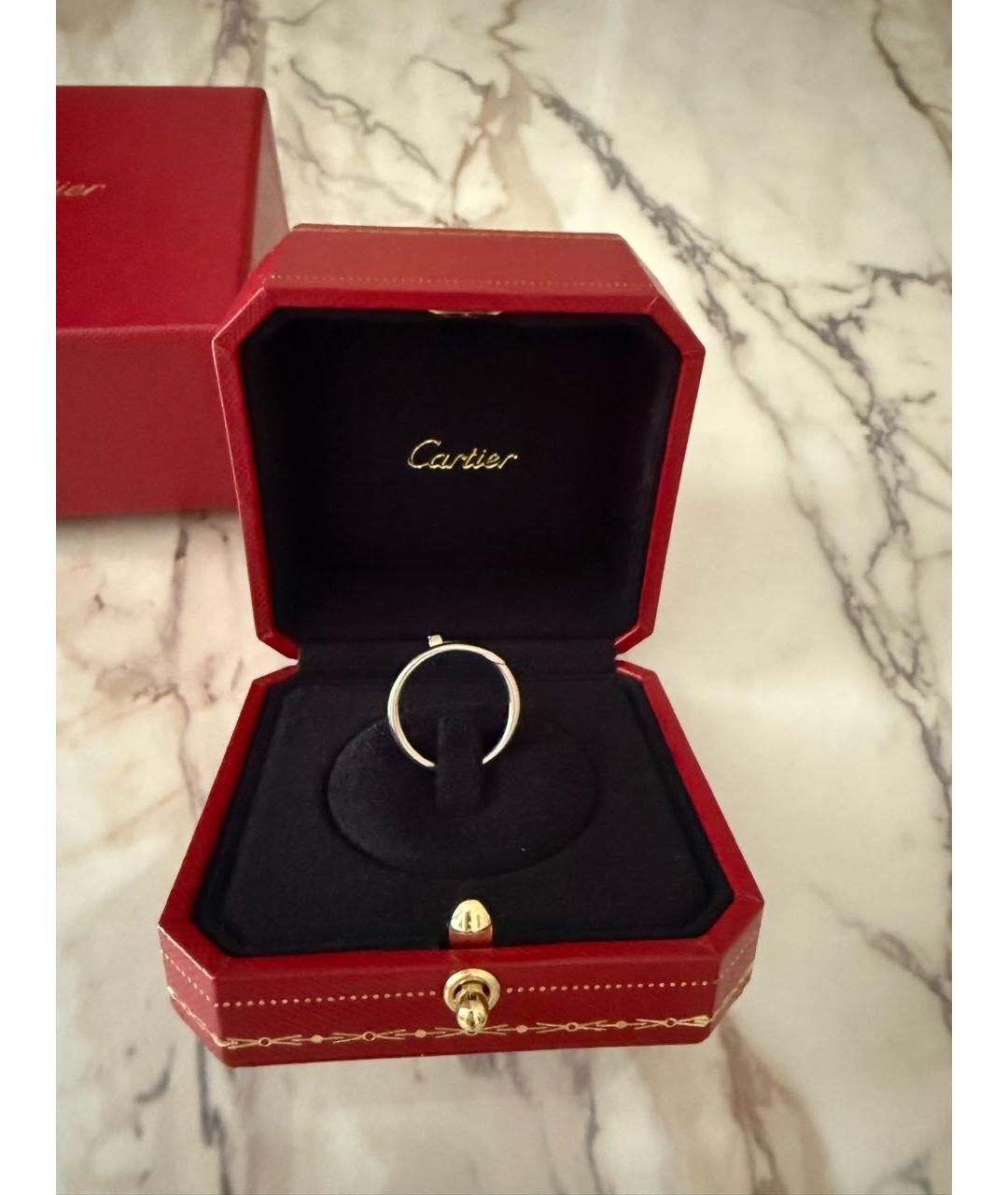 CARTIER Серебряное кольцо из белого золота, фото 2