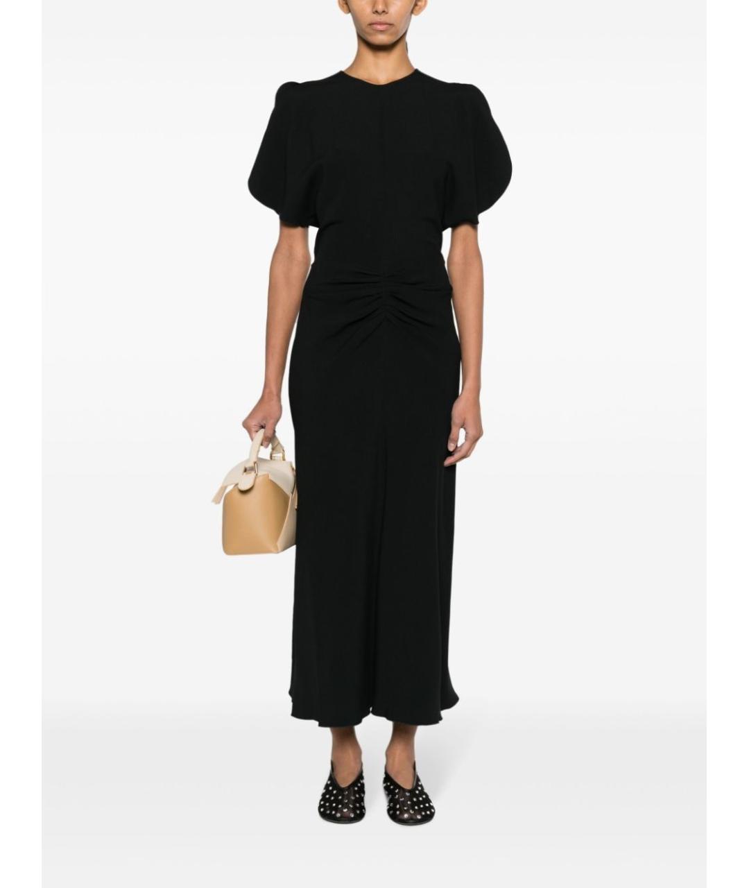 VICTORIA BECKHAM Черное платье, фото 3