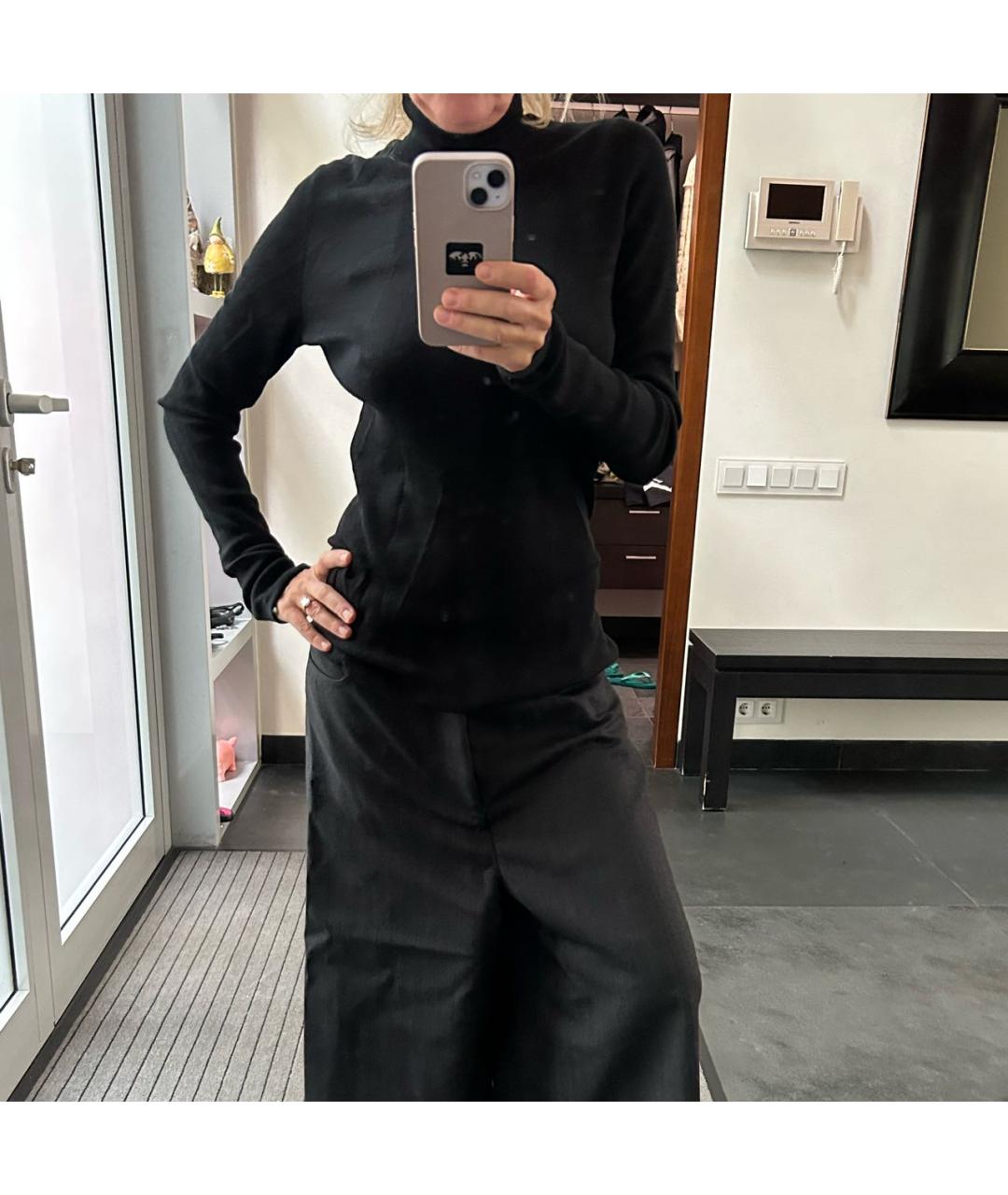 BALENCIAGA Черная шерстяная водолазка, фото 5