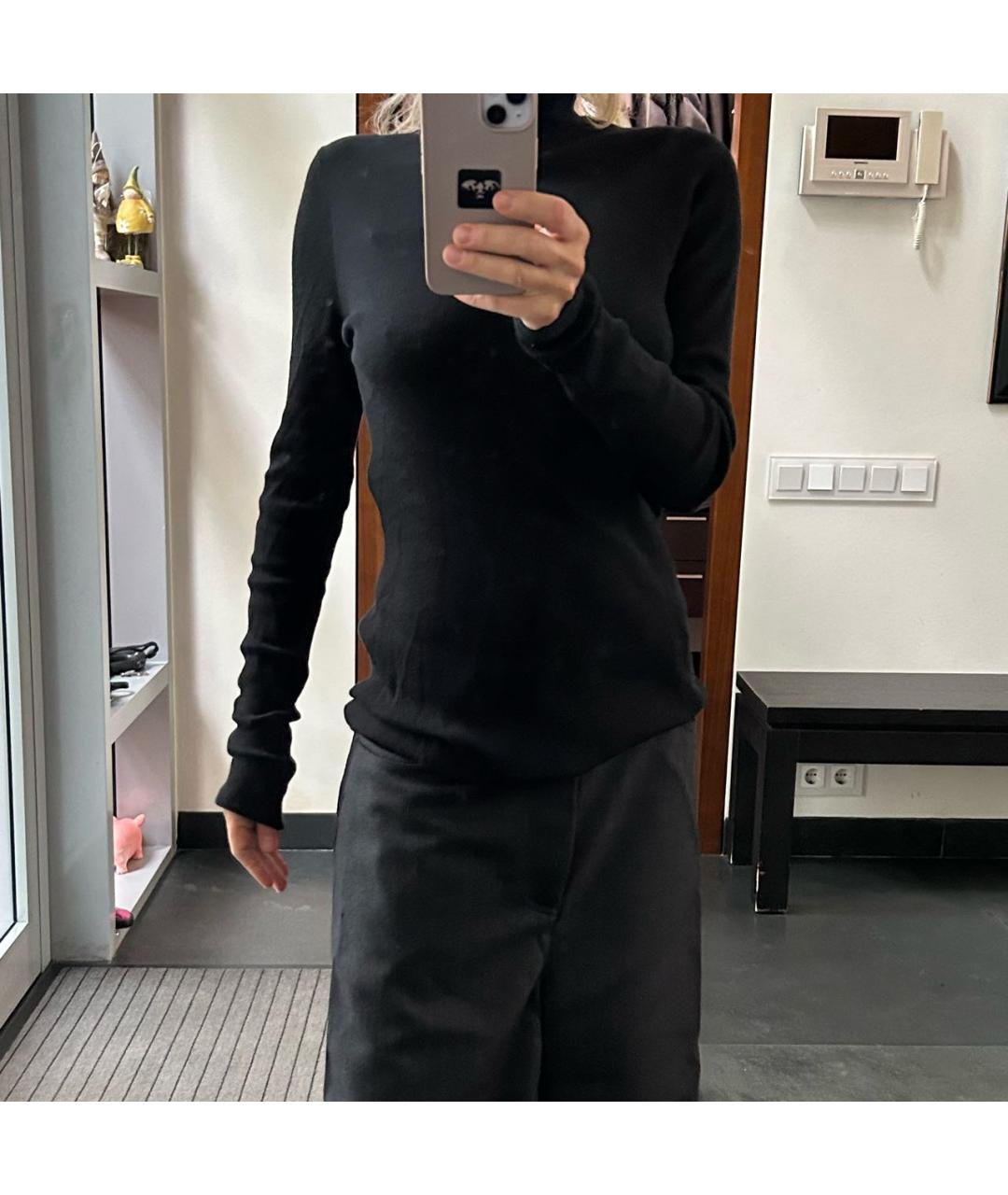BALENCIAGA Черная шерстяная водолазка, фото 6