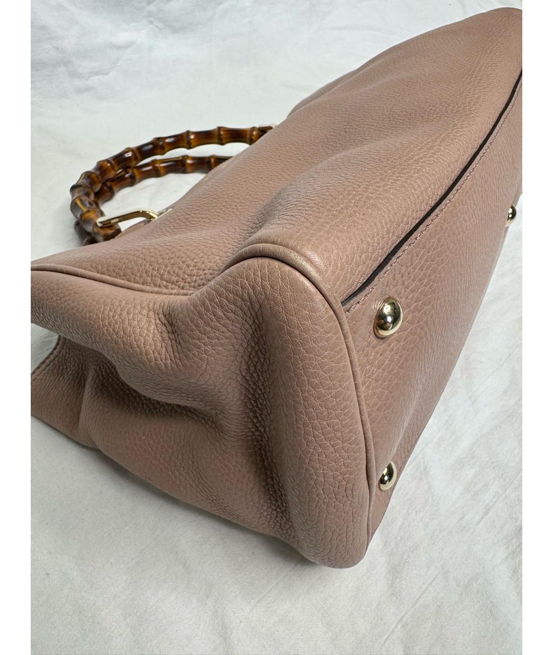 GUCCI Кожаная сумка тоут, фото 5