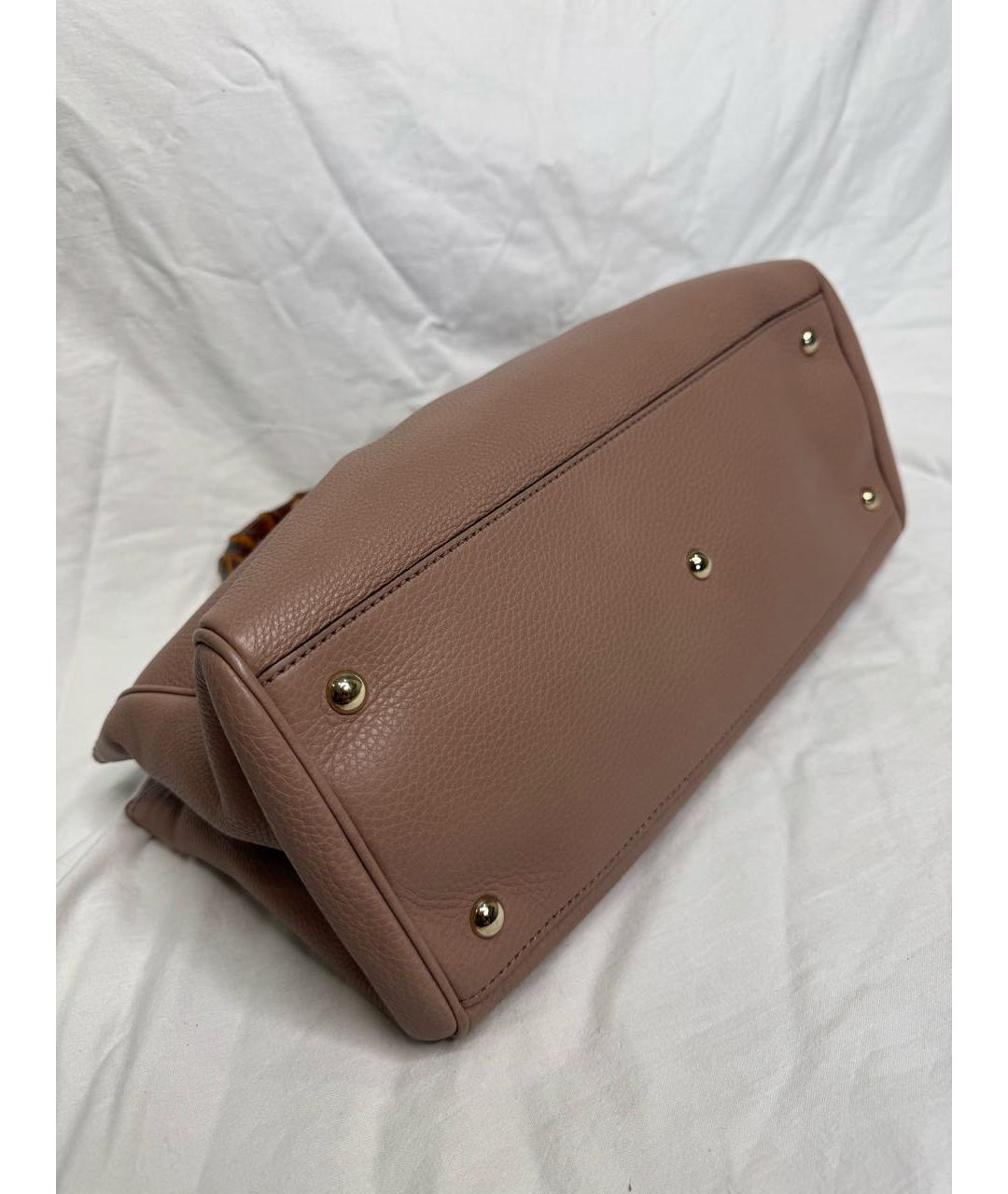 GUCCI Кожаная сумка тоут, фото 4