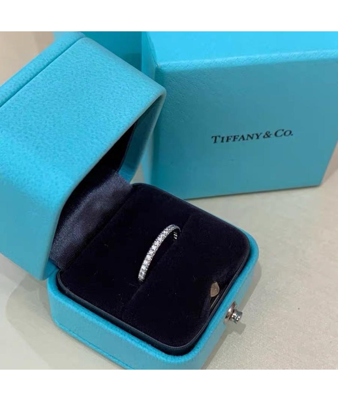 TIFFANY&CO Белое платиновое кольцо, фото 4