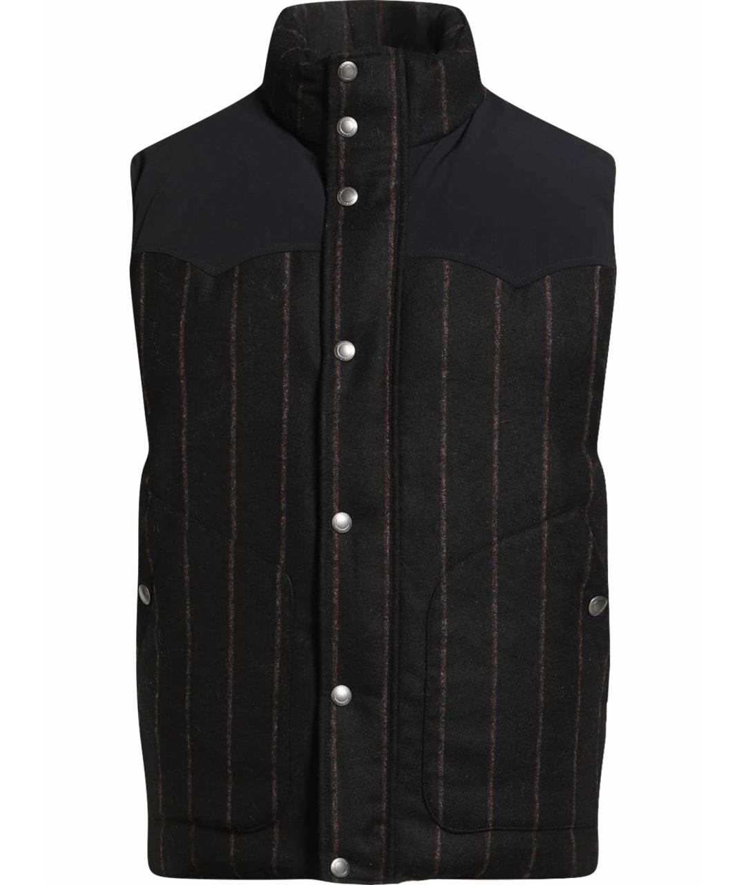 BRUNELLO CUCINELLI Черный жилет, фото 1