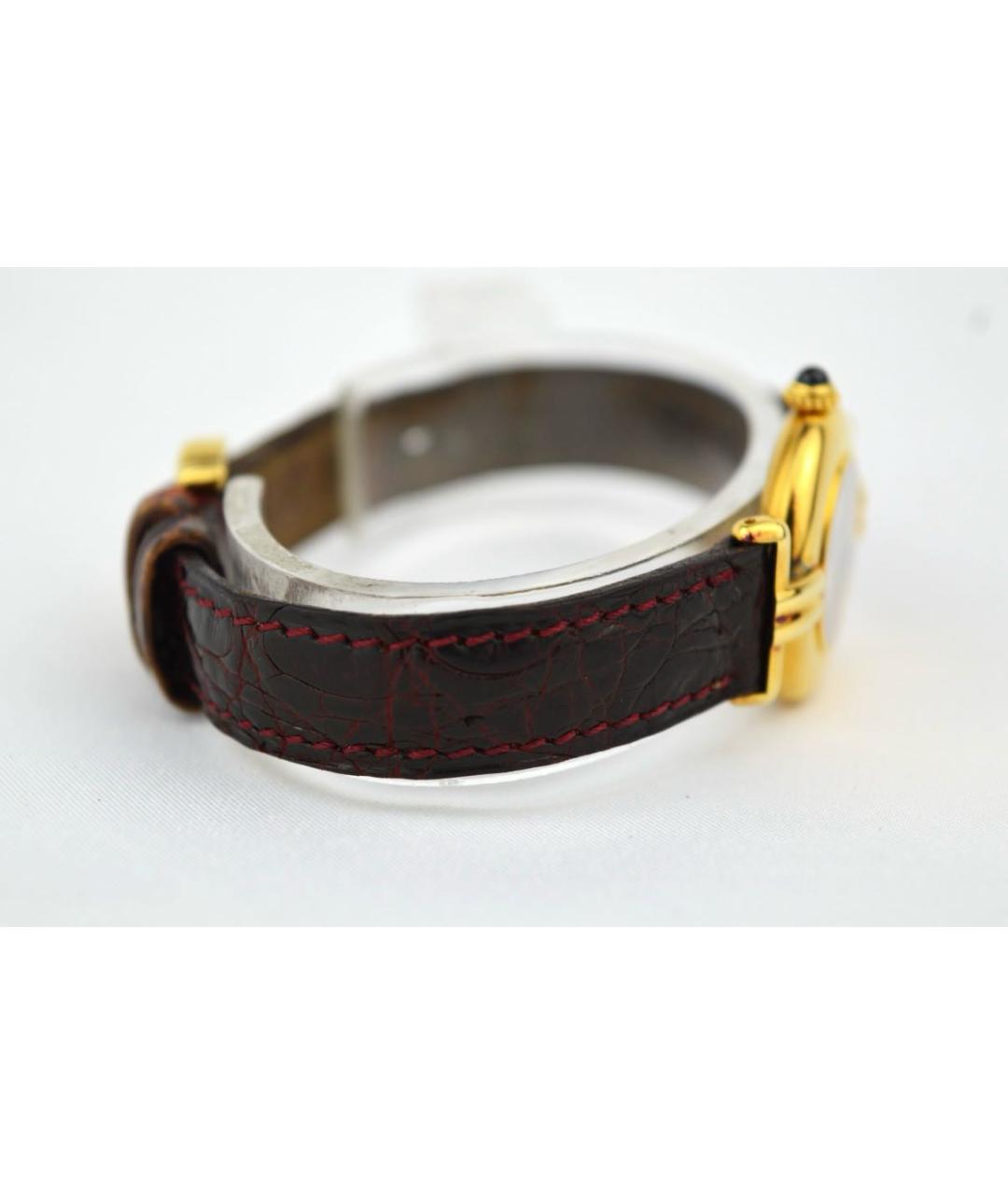 CARTIER Золотые позолоченные часы, фото 6