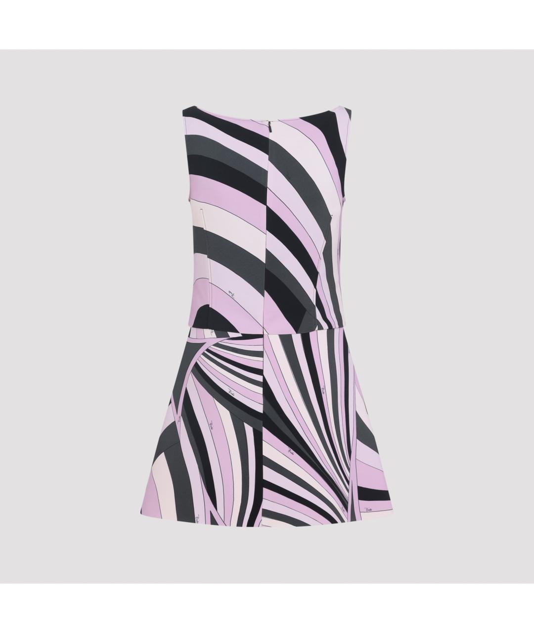 PUCCI Мульти вискозное повседневное платье, фото 3