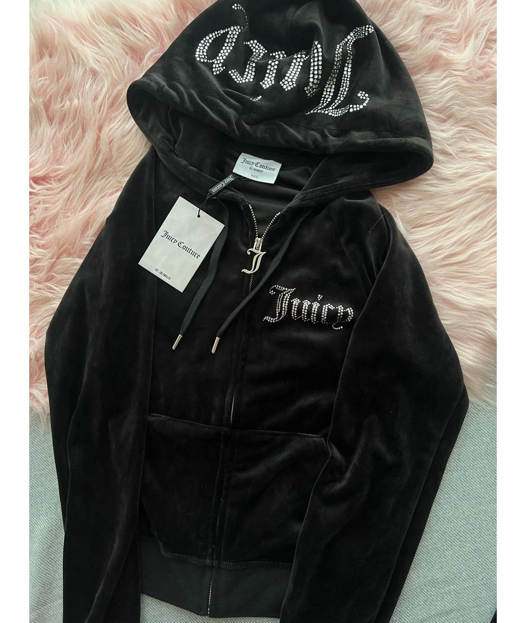 JUICY COUTURE Черный полиэстеровый спортивные костюмы, фото 3