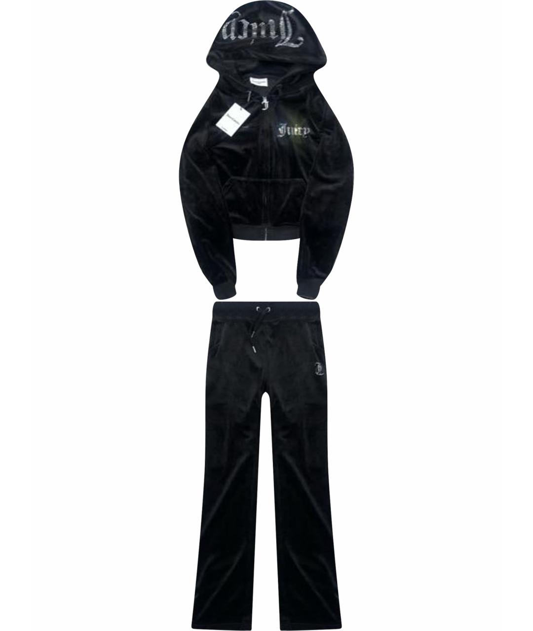 JUICY COUTURE Черный полиэстеровый спортивные костюмы, фото 1