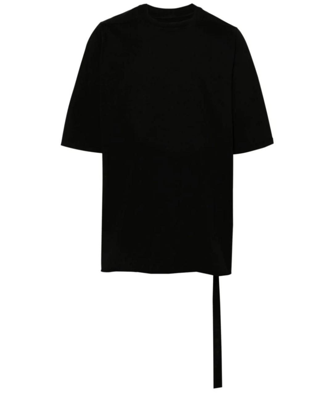 RICK OWENS DRKSHDW Черная хлопковая футболка, фото 1