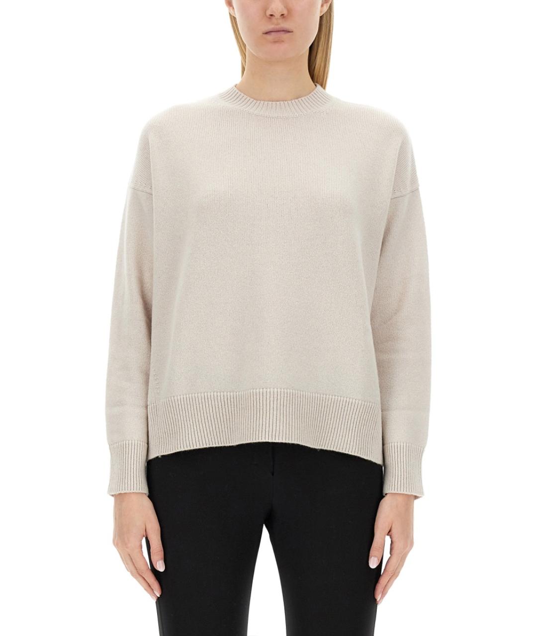 'S MAX MARA Розовый шерстяной джемпер / свитер, фото 5