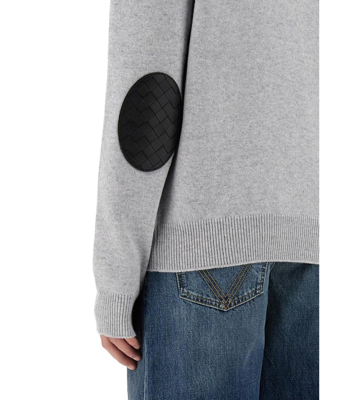 BOTTEGA VENETA Белый кашемировый джемпер / свитер, фото 5