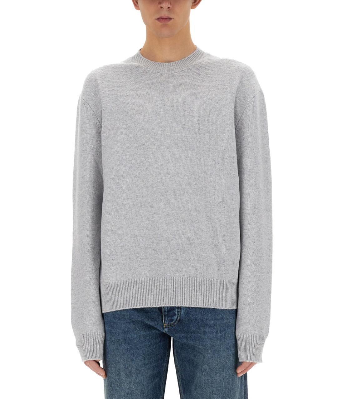 BOTTEGA VENETA Белый кашемировый джемпер / свитер, фото 2