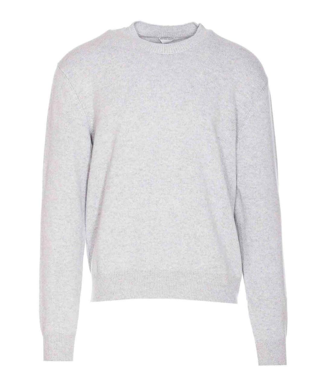 BOTTEGA VENETA Белый кашемировый джемпер / свитер, фото 1