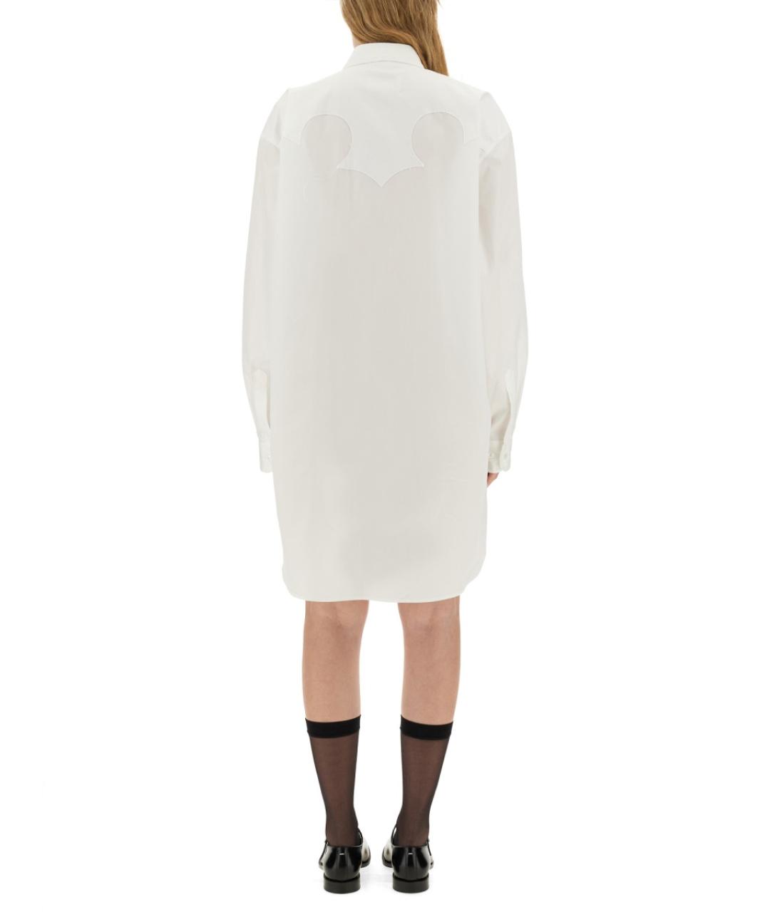 MAISON MARGIELA Белая хлопковая рубашка, фото 4