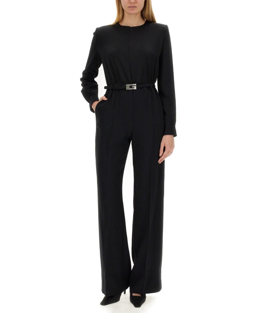 GUCCI Черный ацетатный комбинезон, фото 3