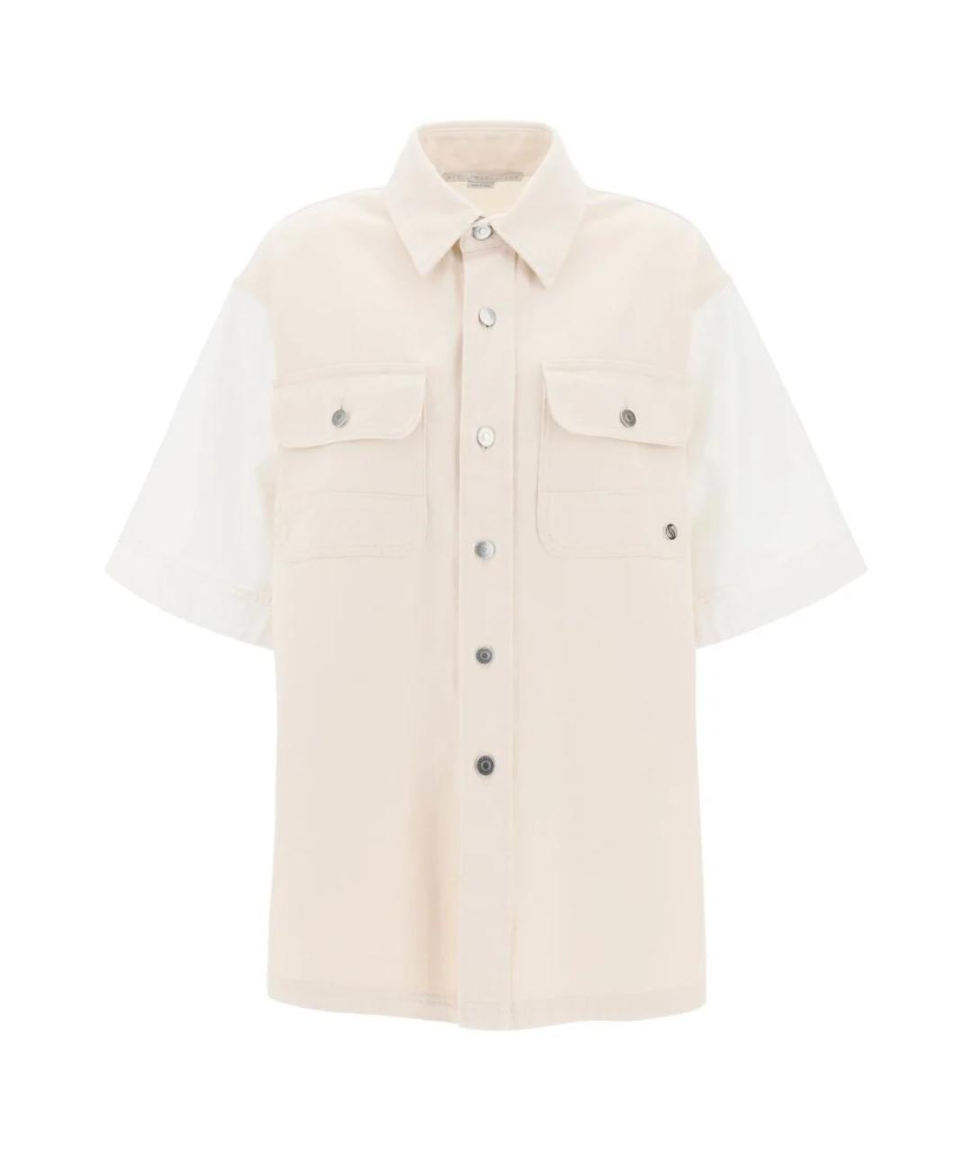 STELLA MCCARTNEY Белая хлопковая рубашка, фото 1