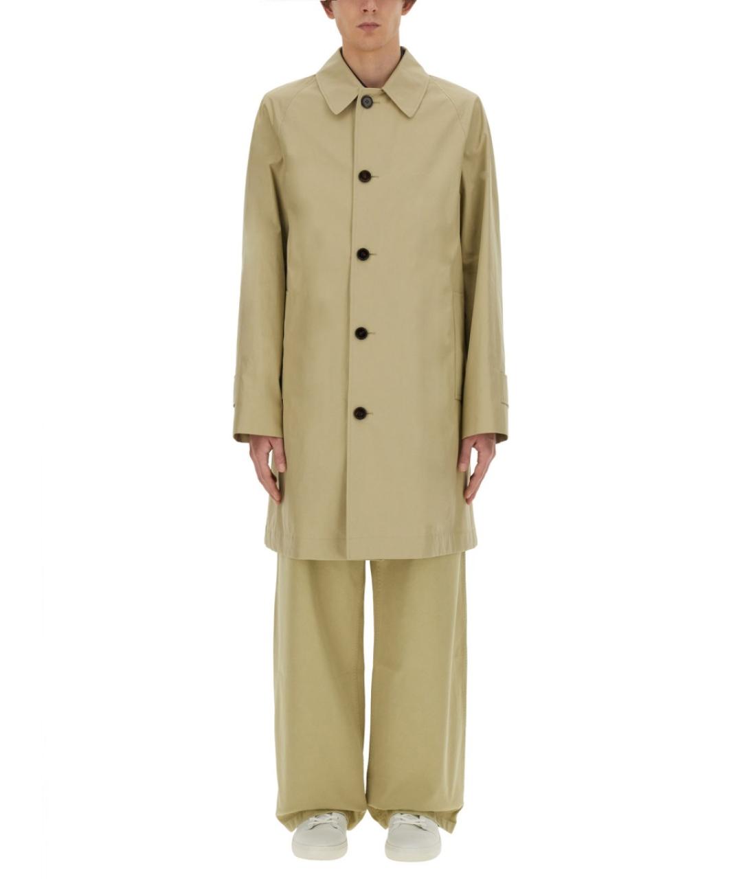 BURBERRY Хаки хлопковый тренч / плащ, фото 2