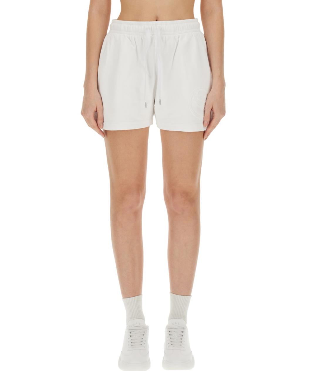 STELLA MCCARTNEY Белые хлопковые шорты, фото 5