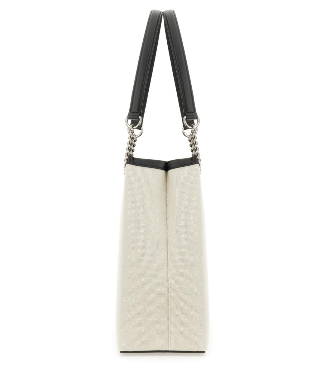 BALENCIAGA Бежевая хлопковая сумка тоут, фото 3