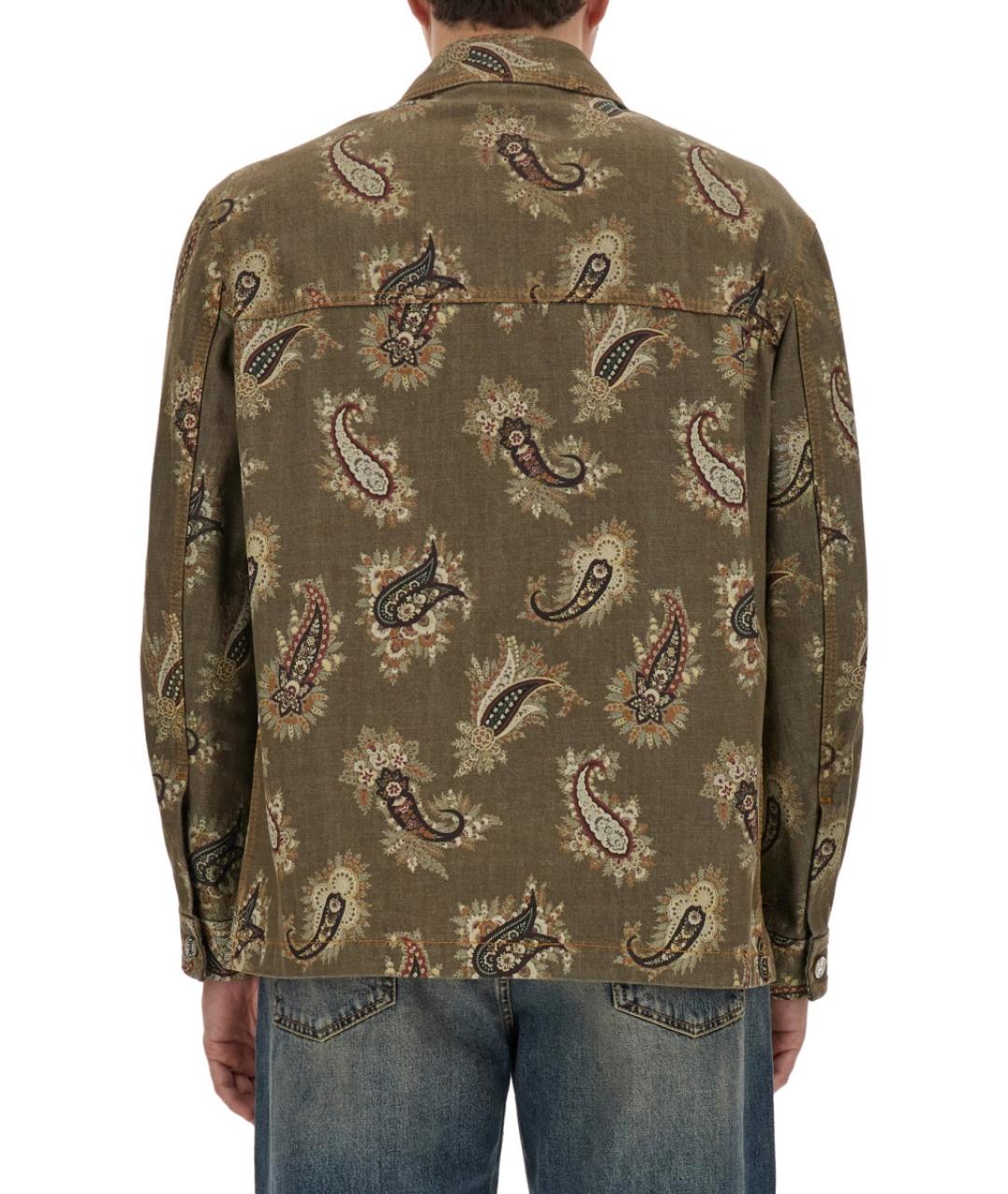 ETRO Мульти хлопковая кэжуал рубашка, фото 4