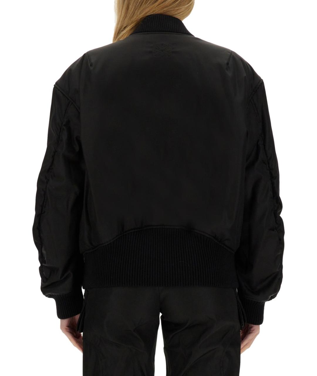 OFF-WHITE Черная полиамидовая куртка, фото 4