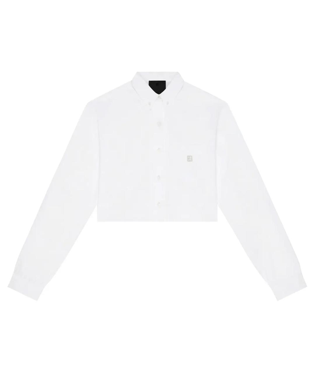 GIVENCHY Белая хлопковая рубашка, фото 1