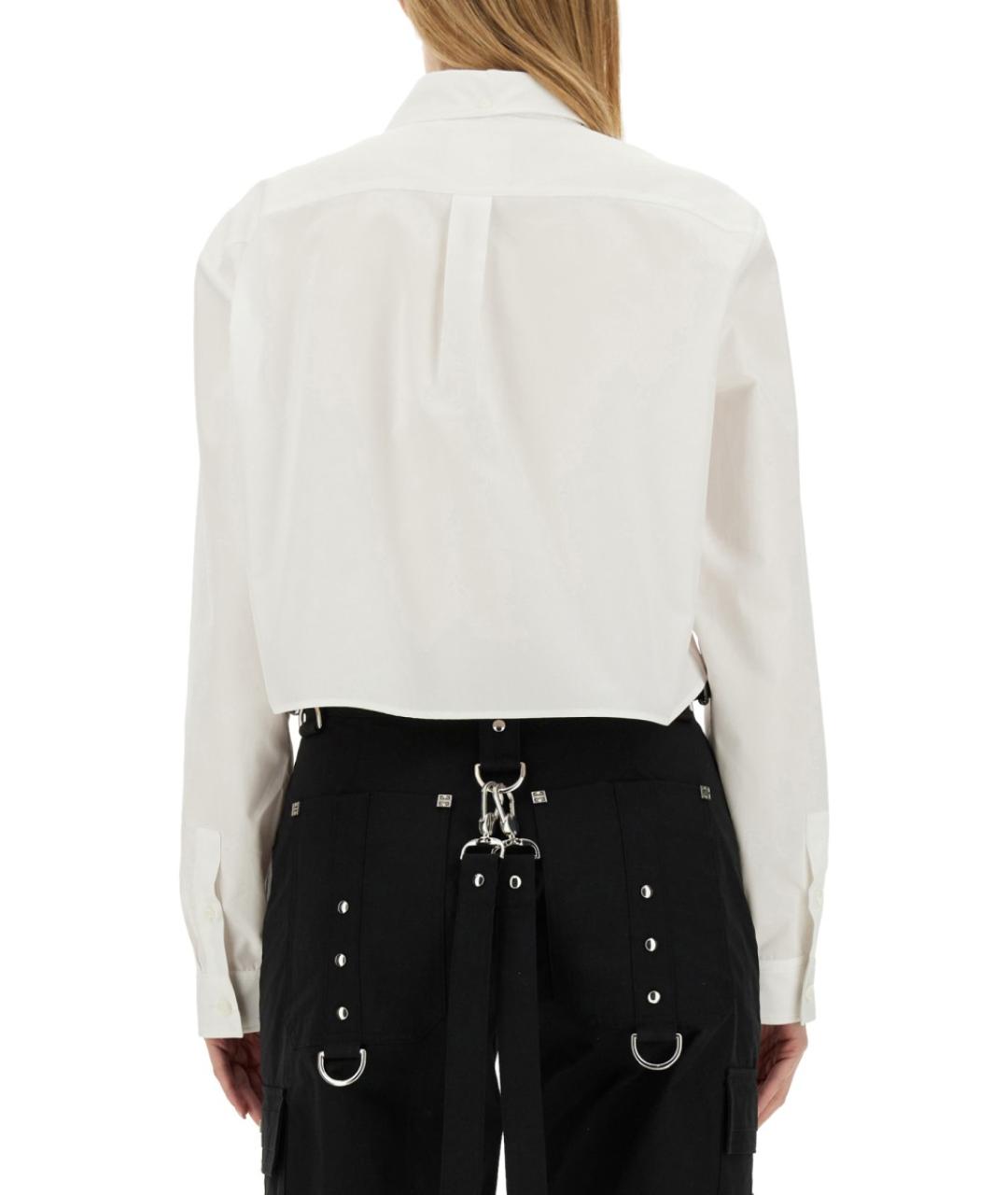 GIVENCHY Белая хлопковая рубашка, фото 4