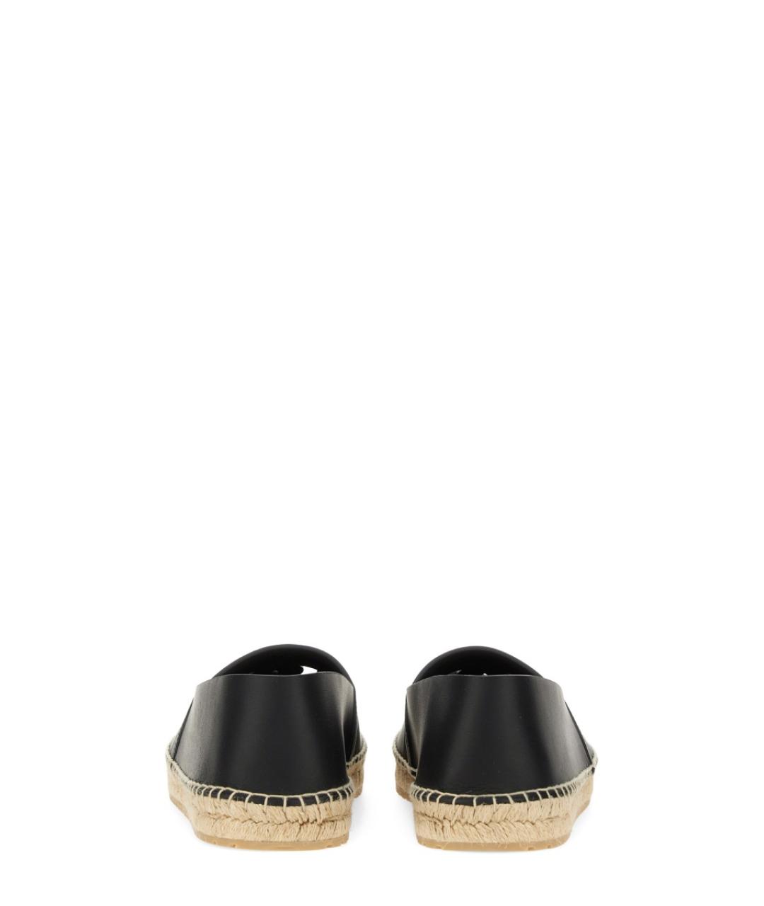 DOLCE&GABBANA Черные кожаные лоферы, фото 3