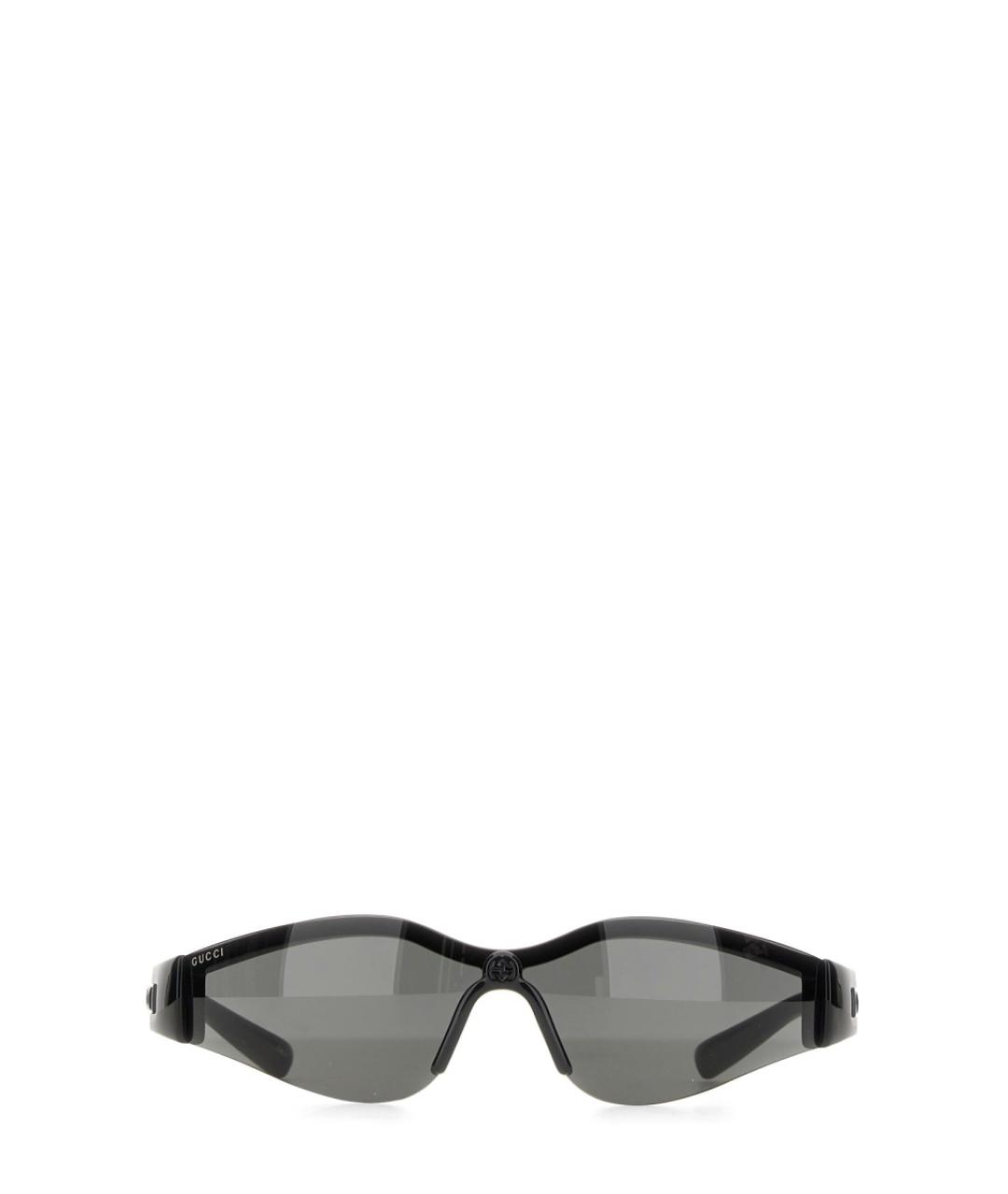 GUCCI Черные пластиковые солнцезащитные очки, фото 1
