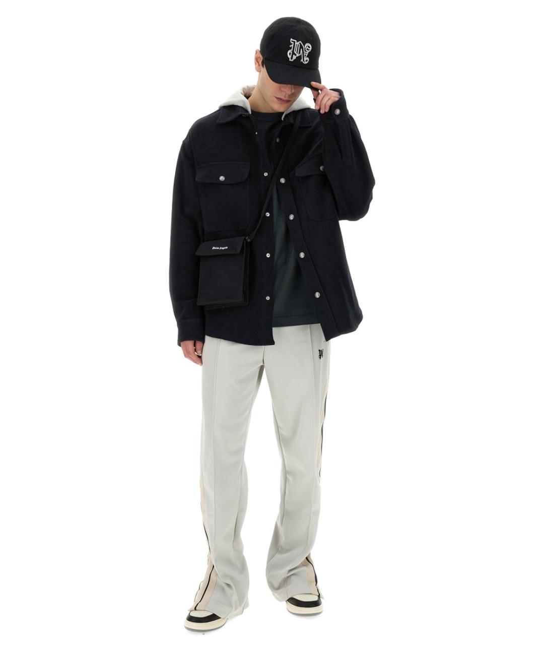 PALM ANGELS Черная вискозная куртка, фото 3