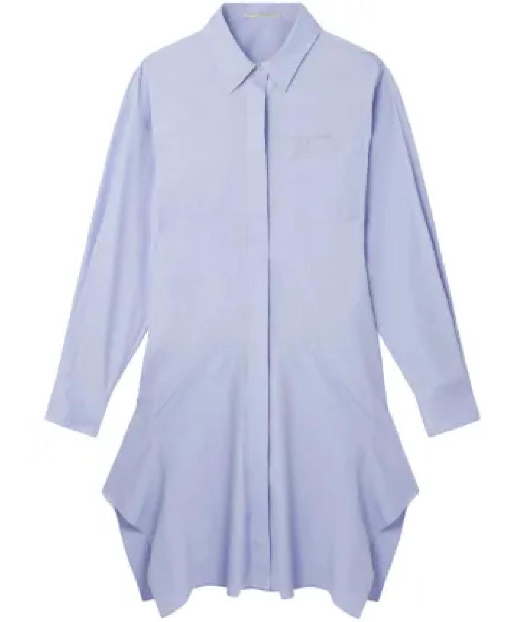 STELLA MCCARTNEY Голубое хлопковое повседневное платье, фото 1